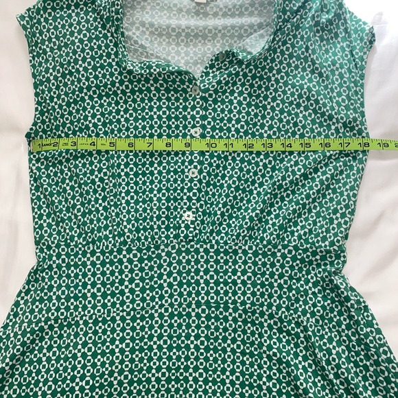 Boden Easy Jersey Green Shirt Dress - 8P - Picture 14 of 16